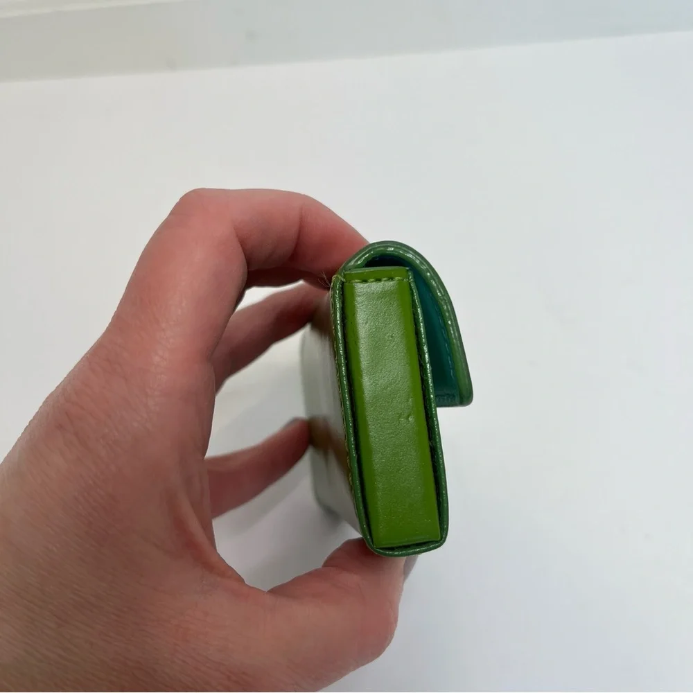 Kate Spade Green Business Card Holder